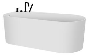 Ksuro 04 cadă freestanding 170x78 cm ovală alb 32008000