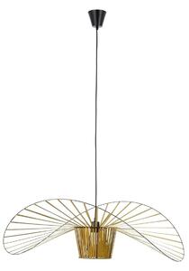 King Home Capello lampă suspendată 1x40 W negru-auriu DW8098/M.GOLD