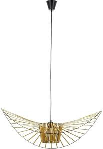 King Home Capello lampă suspendată 1x40 W negru-auriu DW8098/M.GOLD