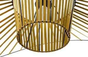 King Home Capello lampă suspendată 1x40 W negru DW8098/M.GOLD