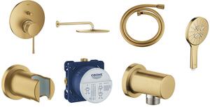 Set cap de duș cu braț Grohe Rainshower 26066GN0, baterie cadă-duș Grohe Essence 24058GN1, 26574GN0, 27057GN0, 35600000, 27074GN0, 28362GL0