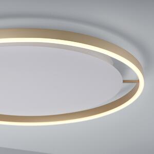 Plafoniera alamă 58,8 cm cu LED-uri reglabile în 3 trepte - Zlatan