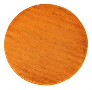 Covor rotund portocaliu Lăţime: 80 cm | Lungime: 80 cm
