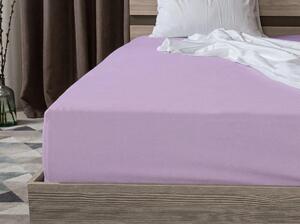 Cearsaf Jersey BASIC mov deschis 90 x 200 cm