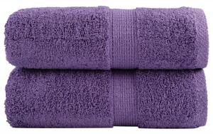 Prosoape mâini premium SOLUND 2 buc violet 30x30cm 600 gsm