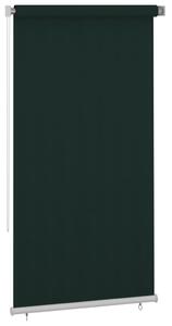 Jaluzea rulou de exterior, verde închis, 120x230 cm, HDPE