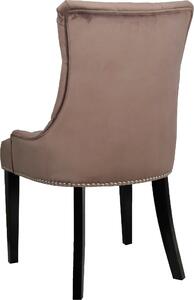 Set 2 scaune Everett maro 55/62/93,5 cm