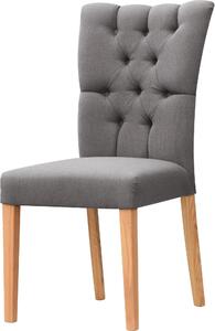 Set 2 scaune Peillon gri 46/59/94,5 cm