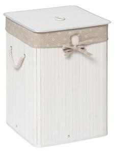Coș de rufe din lemn și material textil 62 l Kankyo – Premier Housewares