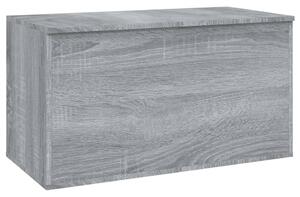 Cufăr de depozitare, gri sonoma, 84x42x46 cm, lemn compozit