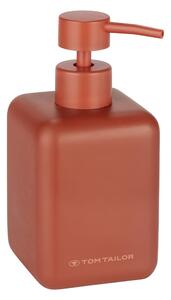 Dozator de săpun lichid portocaliu din polirășină 380 ml Tom Tailor T-Rounded – Wenko