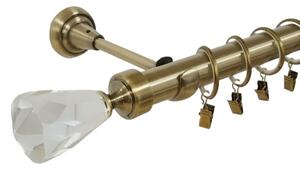 Galerie simpla -Crystal cone-simpla /25 -aur antic
