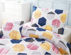 Lenjerie de pat din microsatin pentru pat de o persoană cu 3 piese 140x200 cm Amelie – My House