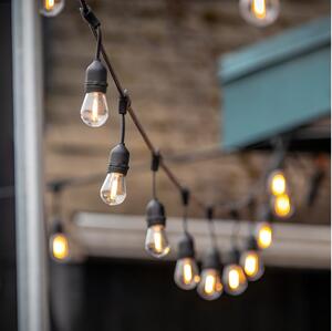 Lanț LED decorativ de exterior BAJA ST64 20xE27/1W/230V 20,9m IP44 alb cald