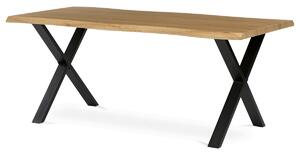 Étkezőasztal 180x90 cm MDF vad tölgy