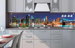 Fototapet pentru bucătărie - manhattan 260 x 60 cm