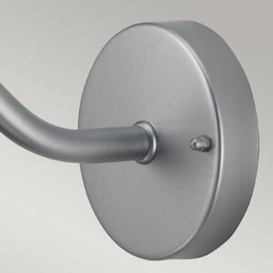 Elstead Lampă de exterior Klampenborg, argintiu, felinar, oțel inoxidabil, IP44, reglabil, Gri, Oțel inoxidabil, Casă de țară / Rustic, Felinar