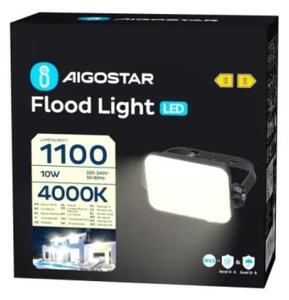 Proiector LED Aigostar LED/10W/230V 4000K IP65 negru