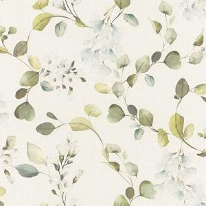 Tapet vlies pentru perete rasch peonies 582222