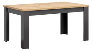 Masă Sordoro 122Grafit, Stejar artizan, 8x9x16cm, ExtensieExtensie, PAL laminat, MDF