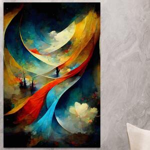 Tablou Canvas Premium LuxCanva® A1307, Sweet Dream , Living, Vise, Somn, Abstract, Dormitor, Culori Vibrante