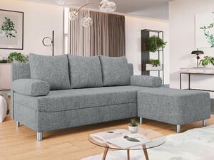 Set mobilier tapițat Comfivo Artes, Funcția de dormit, 71 kg, Spațiu de depozitare, Tapiterie, Picioare: Plastic