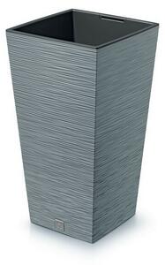 Ghiveci de flori FURU SQUARE 29,5 cm, gri, 29,5 cm