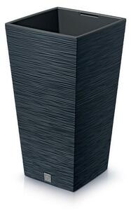 Ghiveci de flori FURU SQUARE 29,5 cm, antracit, 29,5 cm