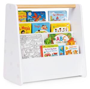 Biblioteca pentru copii - MONTESSORI raft cu 3 compartimente