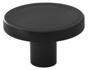 Mâner pentru dulapuri Unity - rotund, negru