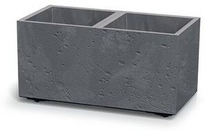 Ghiveci de flori SIERRA CASE BETON EFFECT 57,7 cm, gri, S