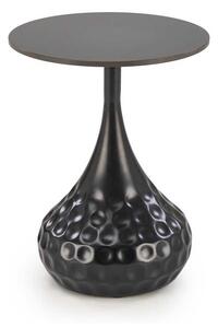 Măsuță de cafea Goccia, marmură neagră / negru