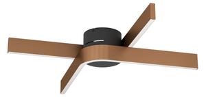Eglo 901863 - Plafonieră LED RGBW FOLCINO-Z dimabilă, 2xLED/18W/230V, cupru/negru