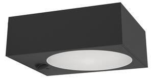 Eglo DARFANO 901914-LED Lampă solară cu senzor, LED 6,5 W / 3,7 V, 2000 mAh, negru
