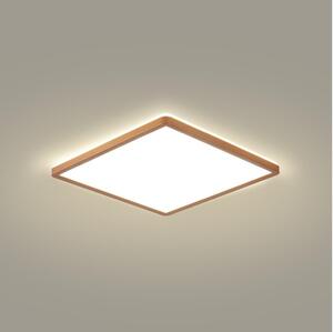 Brilagi - Plafonieră LED ultra-subțire pentru baie, 18W, 230V, 30x30 cm, roz auriu, IP54