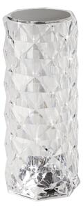Eglo 75816 - Lampă de masă reîncărcabilă LED RGB reglabilă LUCIGNANO, LED/800mAh, transparentă