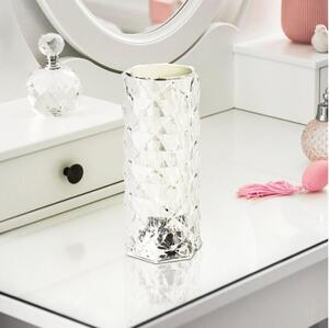 Eglo 75816 - Lampă de masă reîncărcabilă LED RGB reglabilă LUCIGNANO, LED/800mAh, transparentă