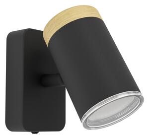 Eglo 300001 - Aplică spot pentru baie CONSUMA 1xGU10/3W/230V IP44 negru/bej
