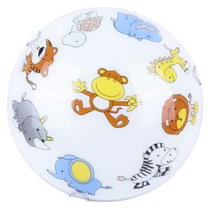 Globo 40607 - Plafonieră copii KIDDY 2xE27ILLU/60W/230V