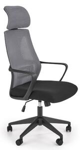 Scaun de birou Valdez, gri / negru