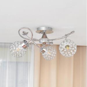 Lustră aplicată SOPHIA 3xE27/15W/230V crom lucios/transparent