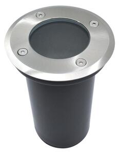 Corp de iluminat de exterior pentru căi de acces 1xGU10/35W/230V IP67 crom mat