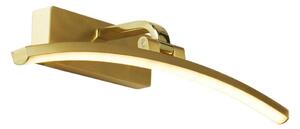 Aplică LED pentru tablouri Searchlight 79821-40SB SANTORINI LED/8W/230V alamă