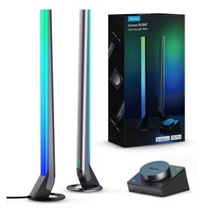 SET 2x panouri Smart Gaming Wi-Fi LED RGBIC Govee + Smart Dual + telecomandă