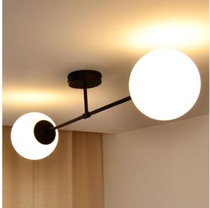 Lustră aplicată MOON 2xE27/15W/230V negru