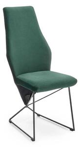 Scaun de bucătărie Vera, verde închis