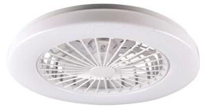 Plafonieră LED dimabilă cu ventilator LIBYA LED/48W/230V 3000-6500K + telecomandă