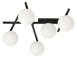 Plafonieră SMART 5xE14/10W/230V negru/alb