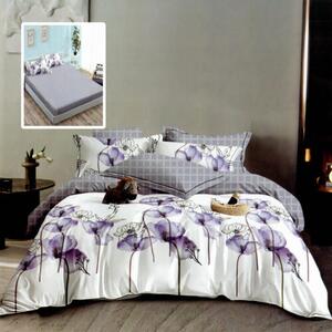 LENJERIE FINET 6 PIESE CU HUSĂ – 160×200 ȘI 180×200 (HF6P286)