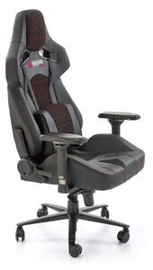 Scaun gaming Cadet, gri / negru